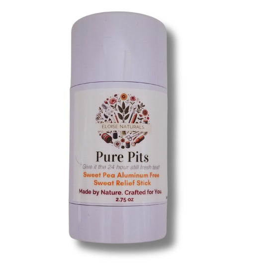 Pure Pits "Sweet Pea" Aluminum Free Odor Relief Stick
