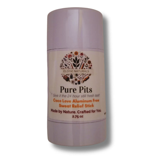 Pure Pits "Coco Love" Aluminum Free Odor Relief Stick