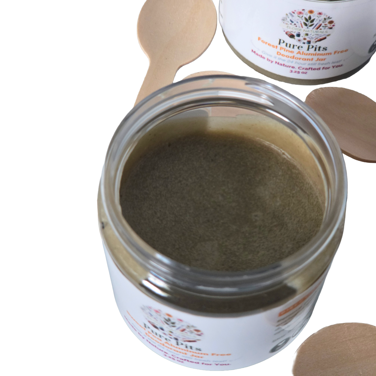 Pure Pits "Coco Love" Aluminum Free Odor Relief Jar